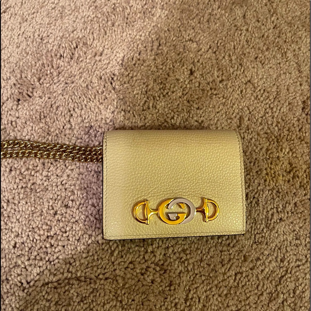Gucci wristlet wallet, gently used
